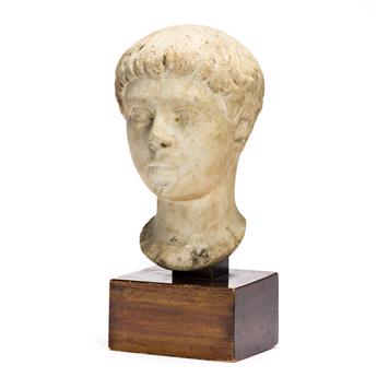 ROMAN BUST OF A YOUTH Head of A Boy.